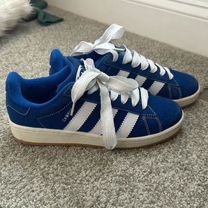 Blue shoes